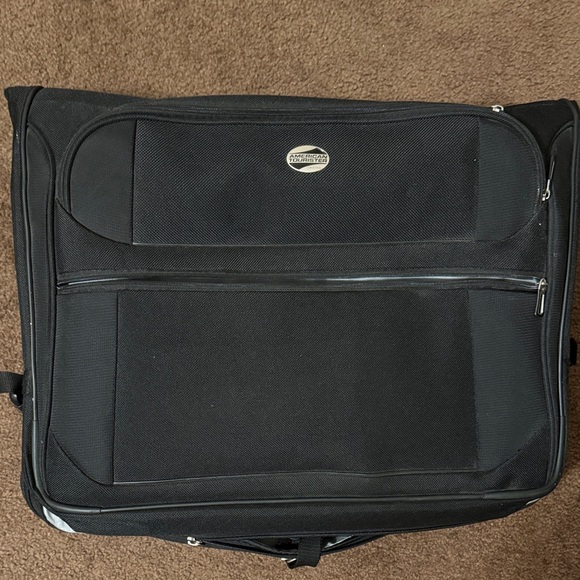 Black Travel Garment Bag - Picture 1 of 5